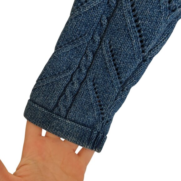 Blue Willi's 90's Denmark Cotton Knit Denim Jacket S - Picture 7 of 7